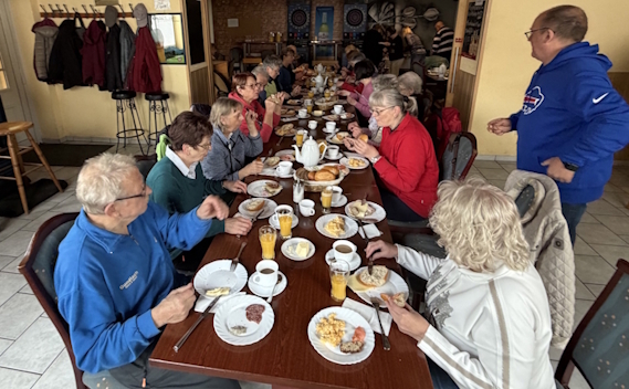 22 Frühstück nach Nordic Walking#
